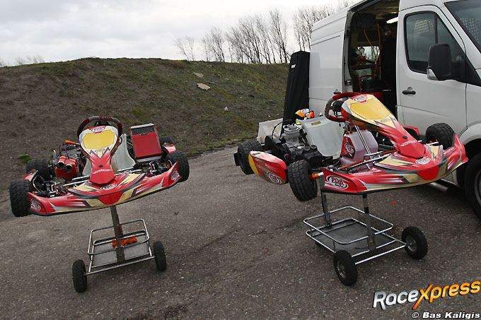 PDB testen op kartbaan Lelystad